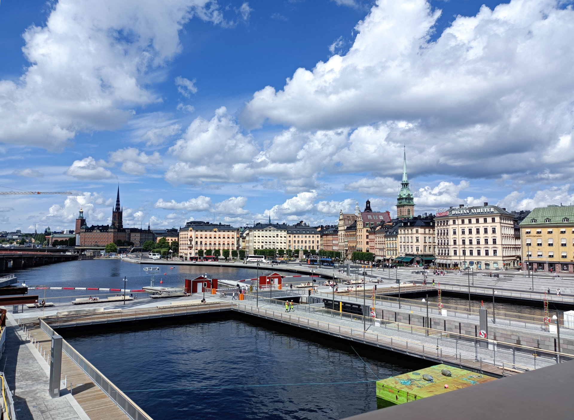 Photograph of Stockholm.