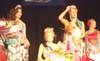 Top three place-getters at Miss New Zealand 2009